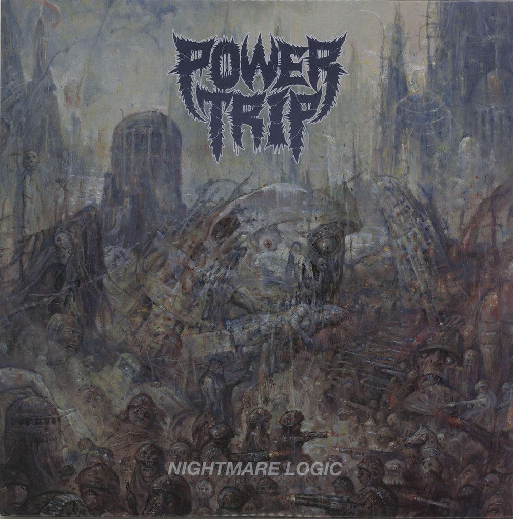Power Trip Nightmare Logic - Clear US vinyl LP album (LP record) LORD236