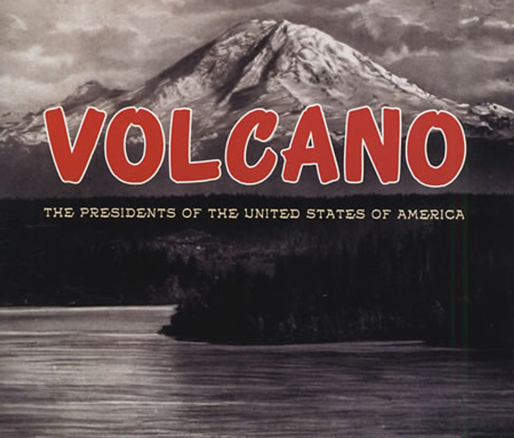 Presidents Of The USA Volcano Australian CD single (CD5 / 5") 664033.2