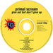 Primal Scream Give Out But Don't Give Up UK Promo CD album (CDLP) PMLCDGI103328