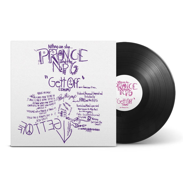 Prince Gett Off - RSD Black Friday 2023 - Damn Near 10 Min Mix 1-Sided 12 Inch - Sealed UK 12" vinyl single (12 inch record / Maxi-single) R1695212