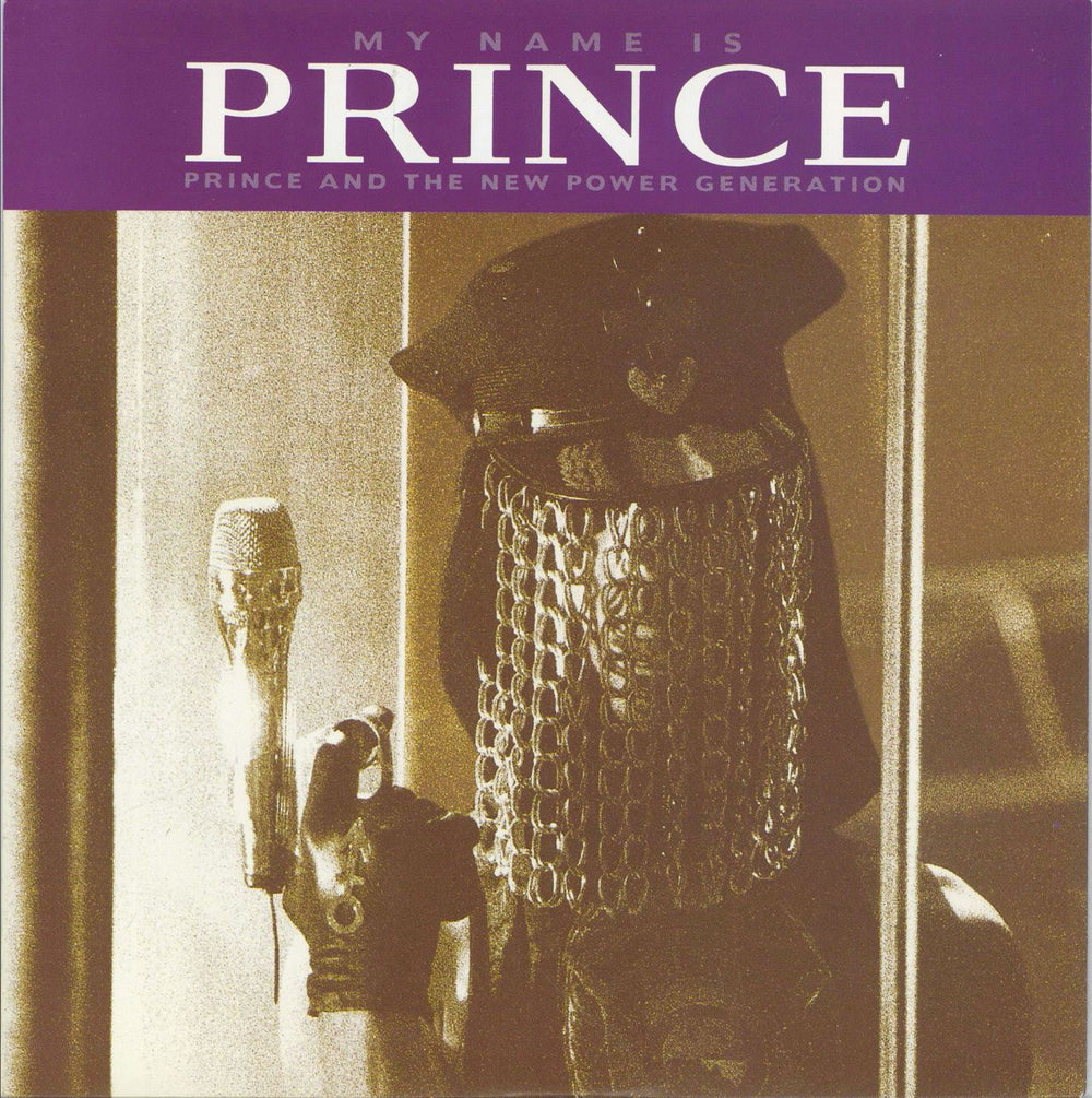 Prince My Name Is Prince UK 7" vinyl single (7 inch record / 45) W0132