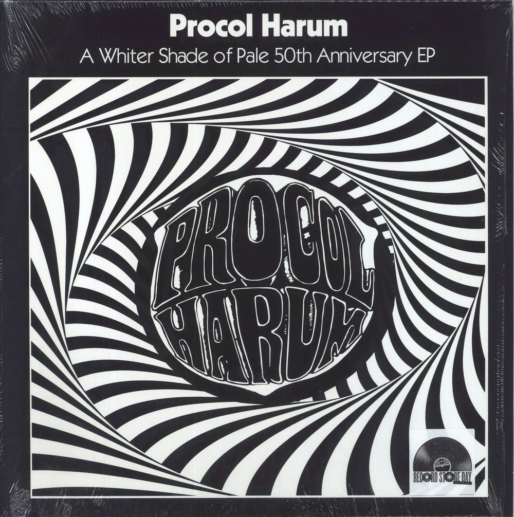 Procol Harum A White Shade of Pale 50th Anniversary EP - RSD17 -Splatter Vinyl UK 12" vinyl single (12 inch record / Maxi-single) HBUG101