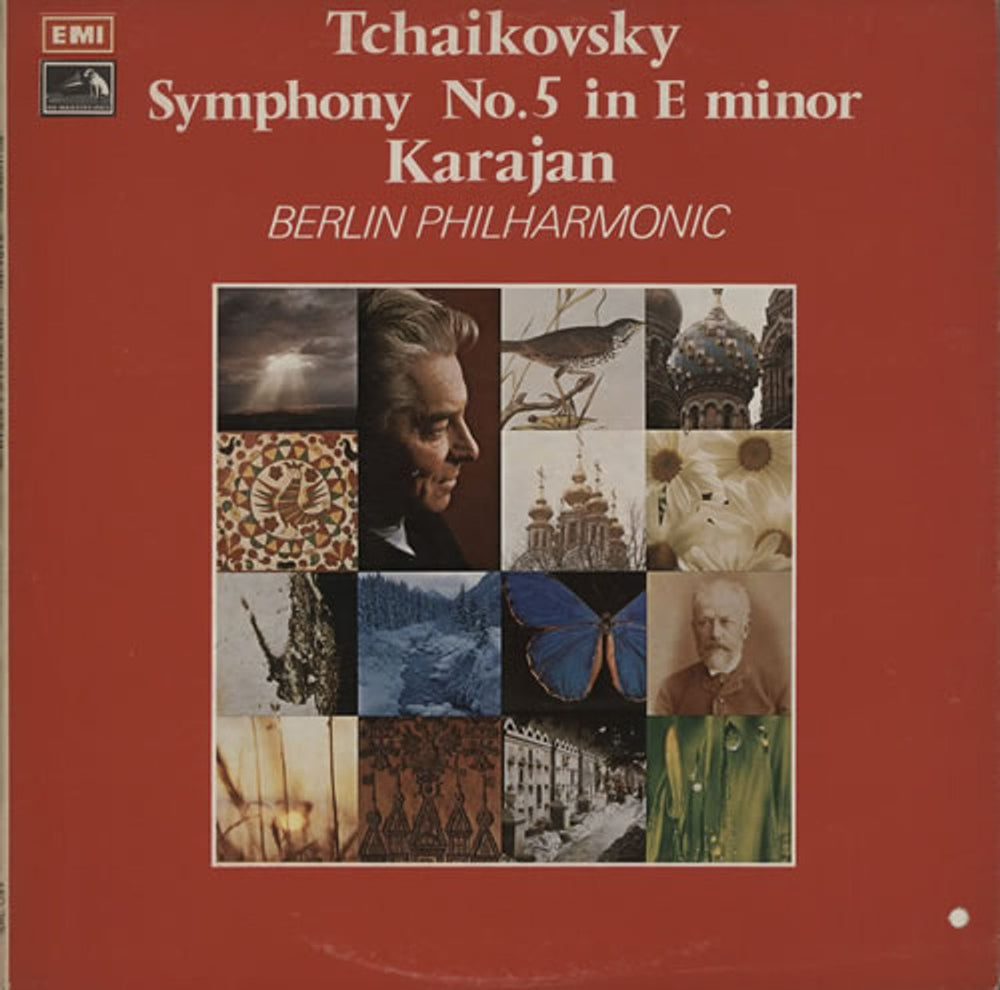 Pyotr Ilyich Tchaikovsky Symphony No. 5 in E Minor Israeli vinyl LP album (LP record) ASD2815