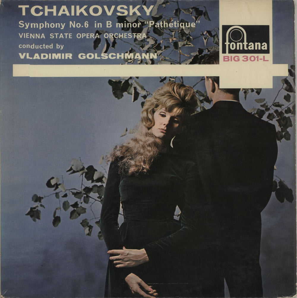 Pyotr Ilyich Tchaikovsky Symphony No. 6 in B Minor 'Pathetique' UK vinyl LP album (LP record) BIG301-L