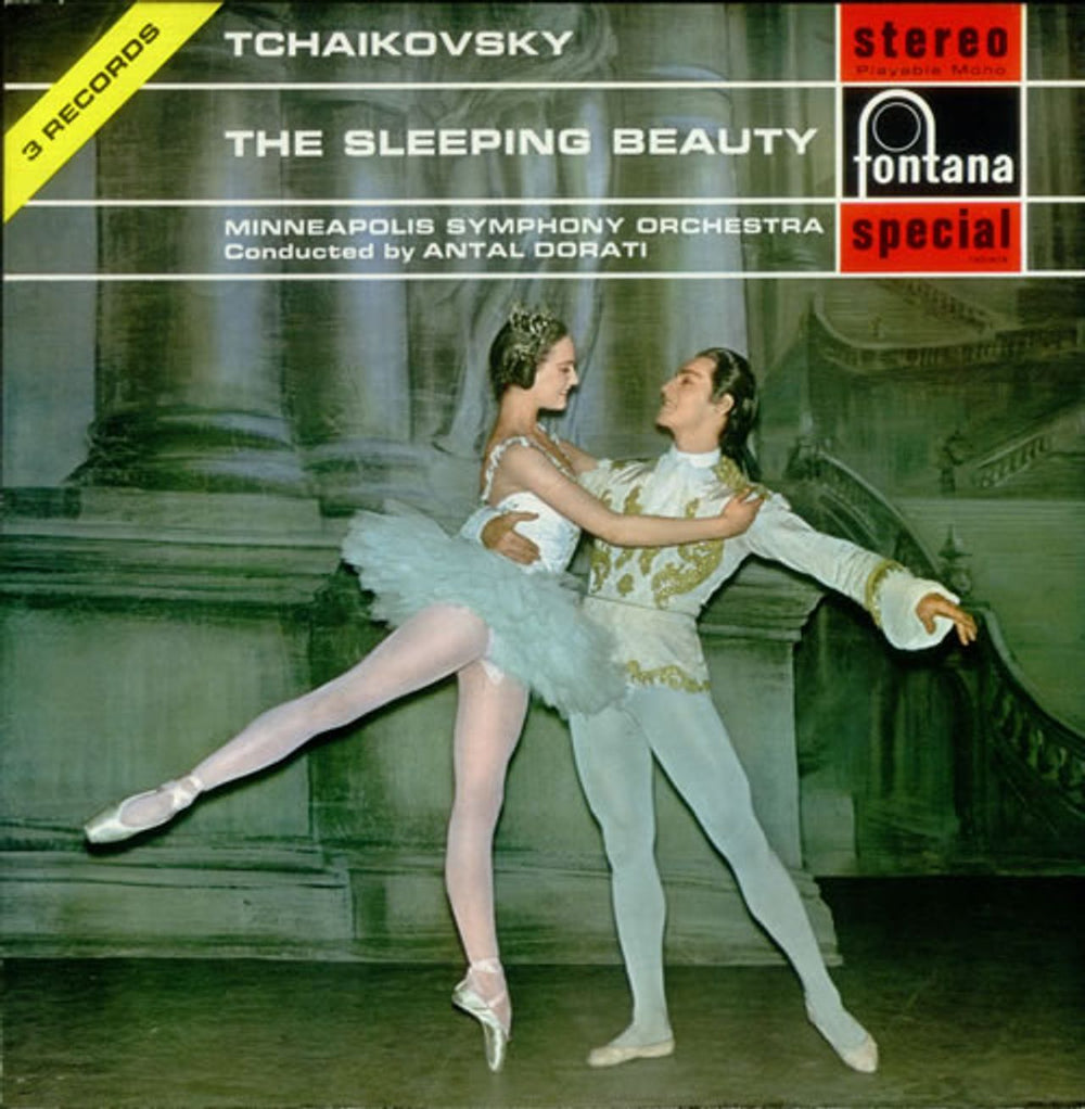 Pyotr Ilyich Tchaikovsky The Sleeping Beauty UK Vinyl Box Set SFL14016-8