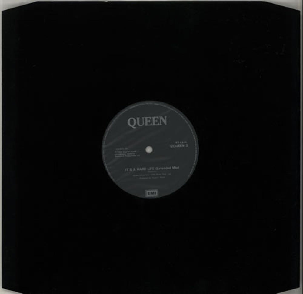 Queen It's A Hard Life - EX UK 12" vinyl single (12 inch record / Maxi-single) 12QUEEN3