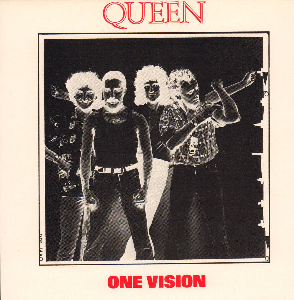 Queen One Vision - Double Sleeve UK 7" vinyl single (7 inch record / 45) QUEEN6