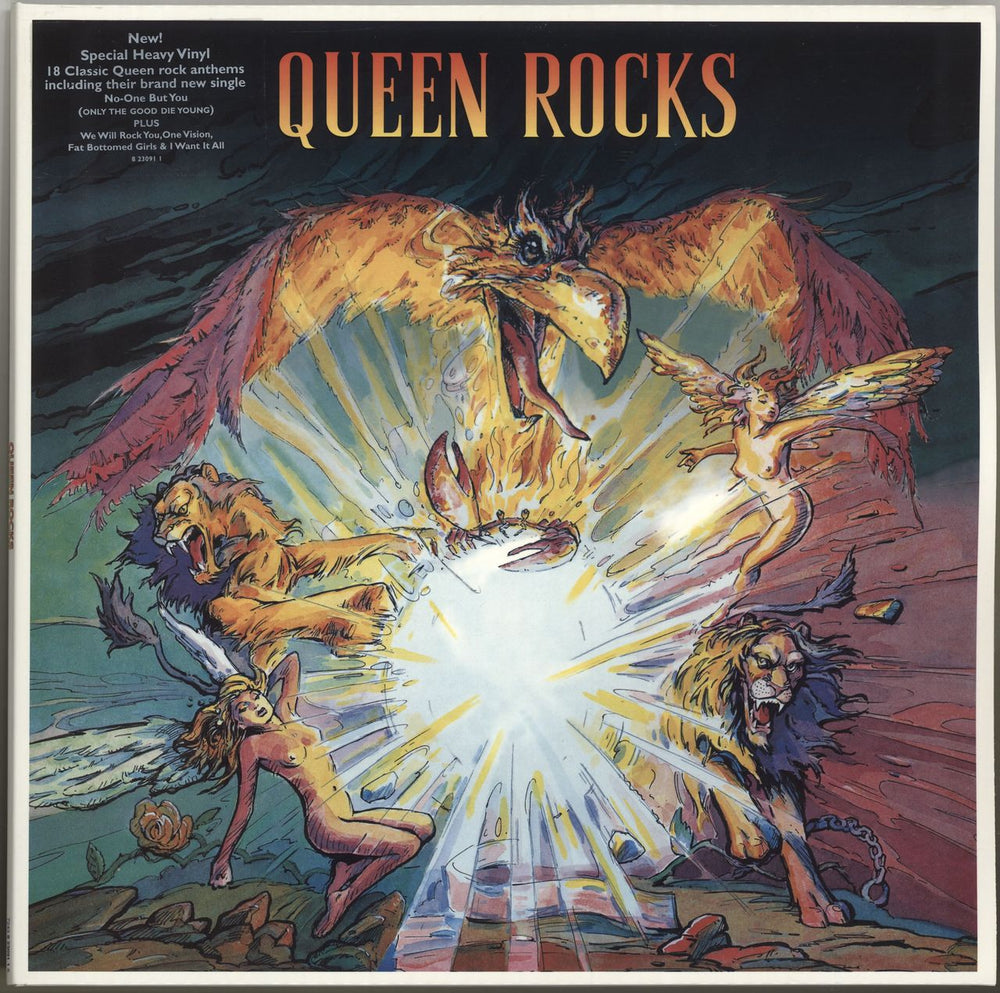 Queen Queen Rocks UK 2-LP vinyl record set (Double LP Album) 8230911