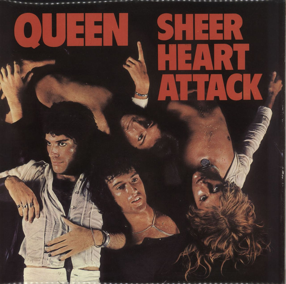 Queen Sheer Heart Attack - 2nd - EX UK vinyl LP album (LP record) EMC3061