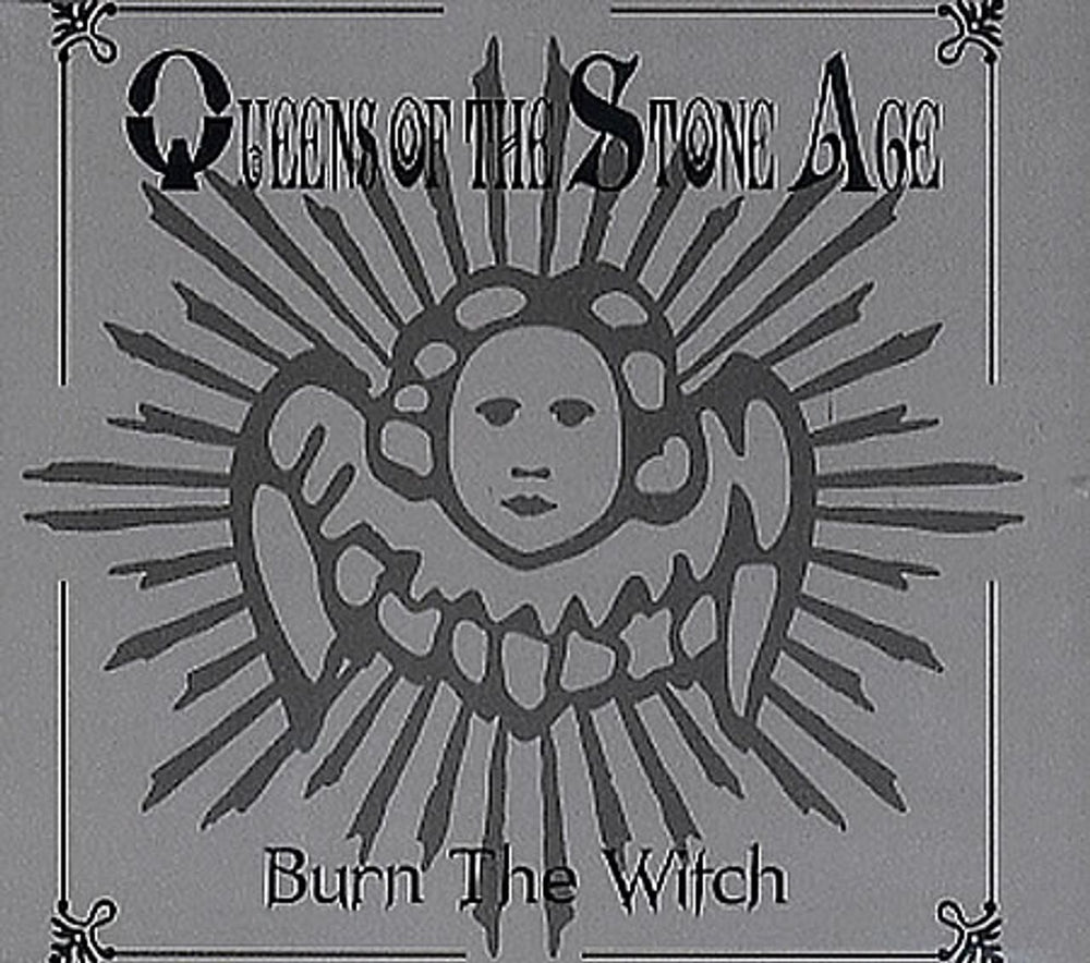 Queens Of The Stone Age Burn The Witch UK Promo CD single (CD5 / 5") BURN5