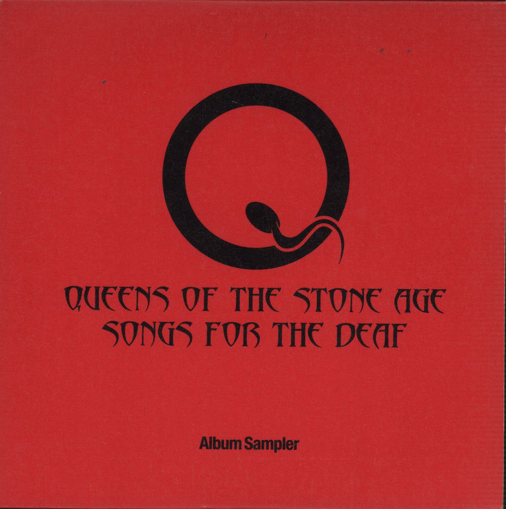 Queens Of The Stone Age Songs For The Deaf UK Promo CD single (CD5 / 5") QOTSA2