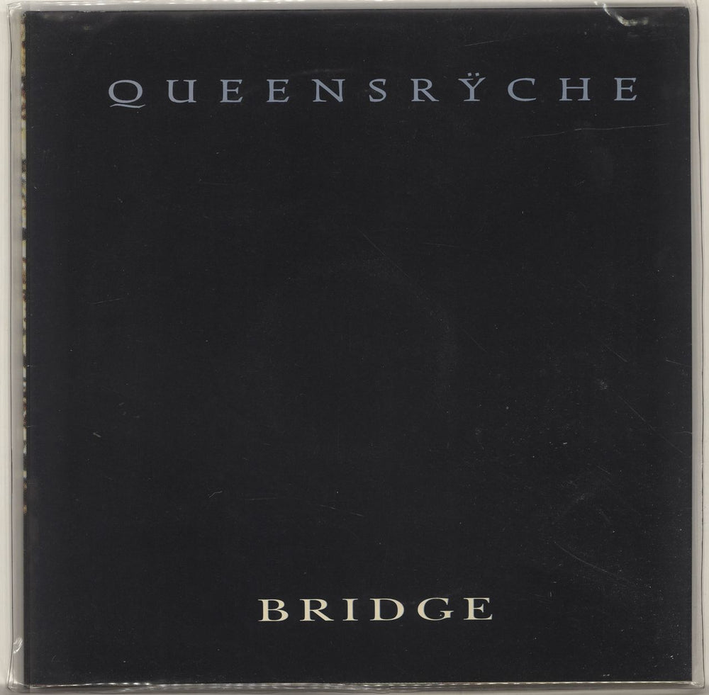 Queensryche Bridge + Giant Poster UK 7" vinyl picture disc (7 inch picture disc single) QRY7PBR43207