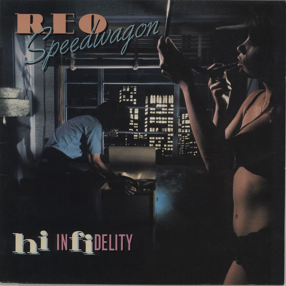 R.E.O. Speedwagon Hi Infidelity UK vinyl LP album (LP record) EPC32538