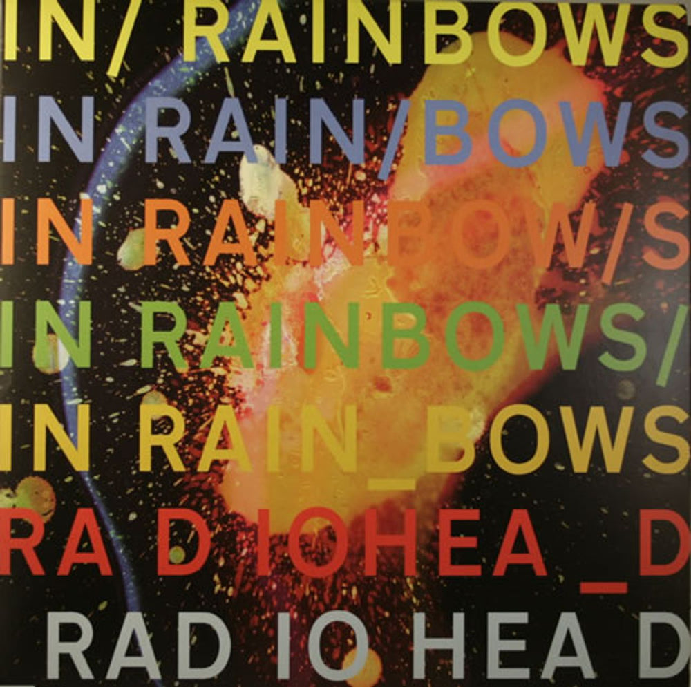 Radiohead In Rainbows - 180gm UK vinyl LP album (LP record) XLLP324