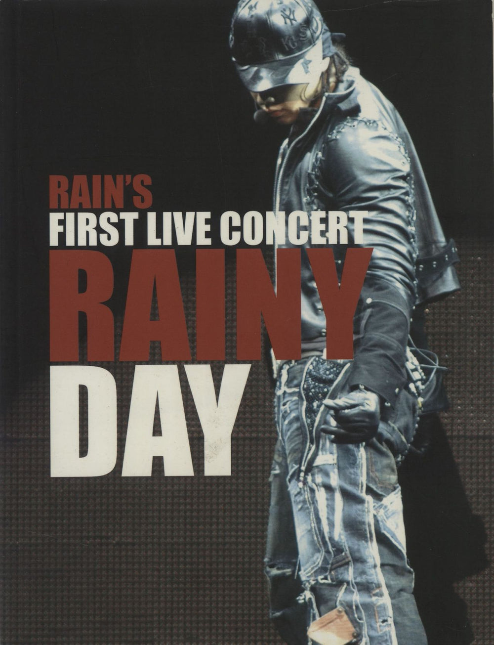 Rain (Kor) Rain's First Live Concert : Rainy Day Korean 2-disc CD/DVD set YBI2DRA680129