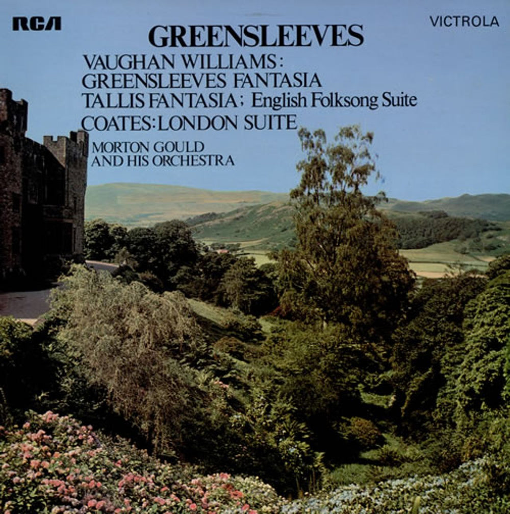 Ralph Vaughan Williams Greensleeves UK vinyl LP album (LP record) VICS1530