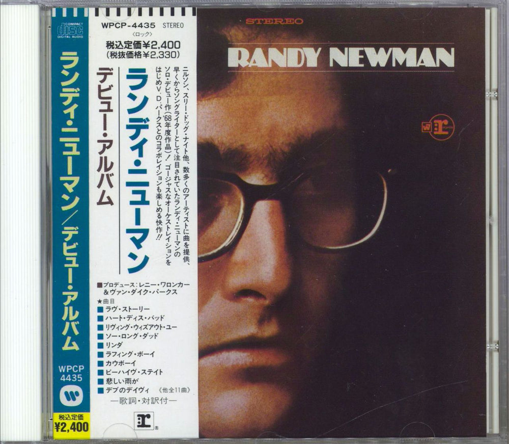 Randy Newman Randy Newman Japanese CD album (CDLP) WPCP-4435