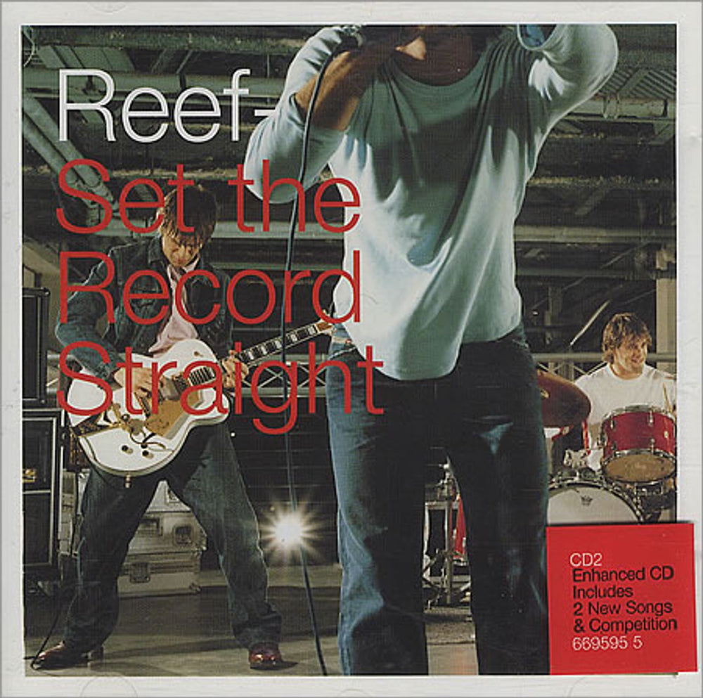 Reef Set The Record Straight UK 2-CD single set (Double CD single) EEF2SSE161996