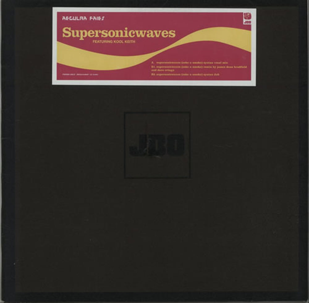 Regular Fries Supersonicwaves UK Promo 12" vinyl single (12 inch record / Maxi-single) JBO5015066P