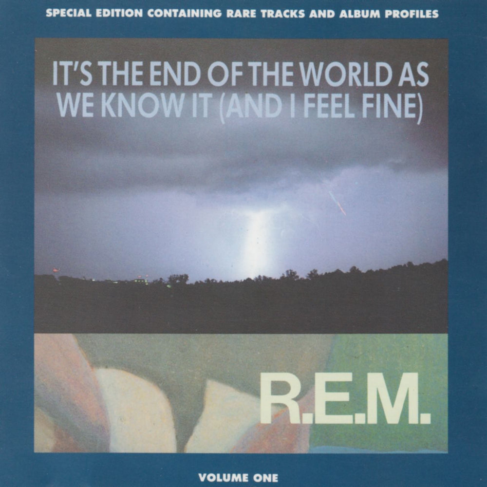 REM It's The End Of The World - Volume 1 UK CD single (CD5 / 5") DIRMT180