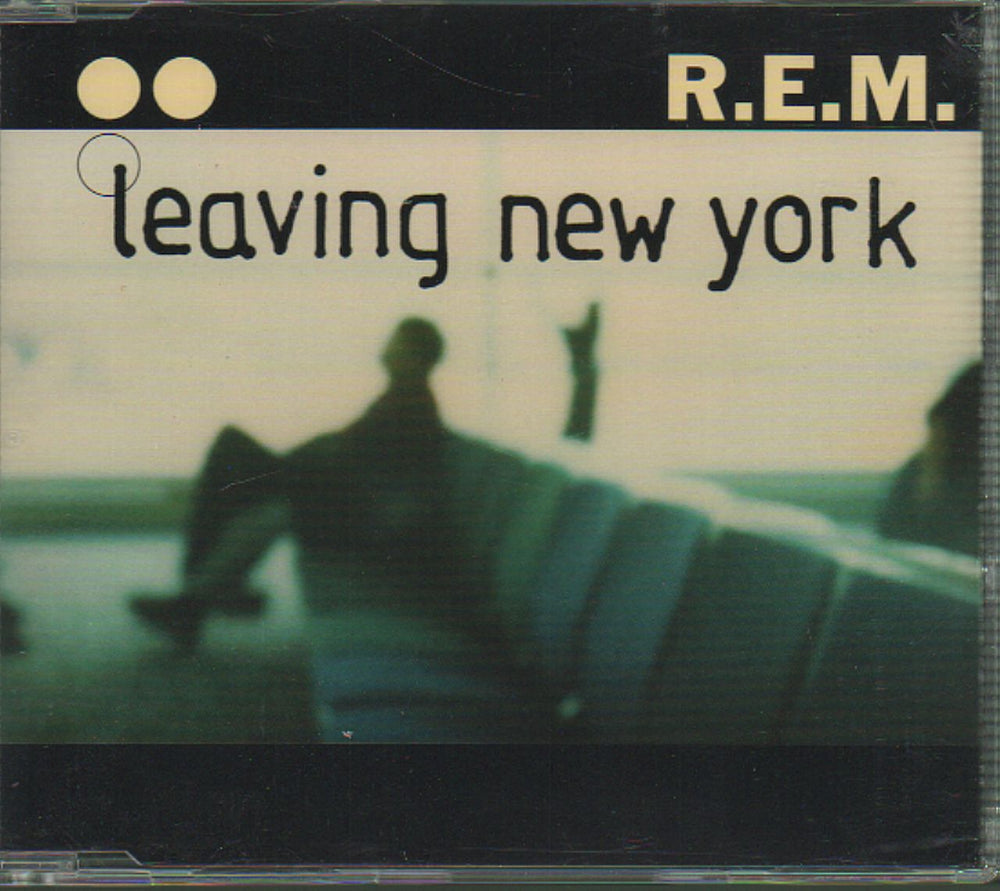 REM Leaving New York UK CD single (CD5 / 5") W654CD2