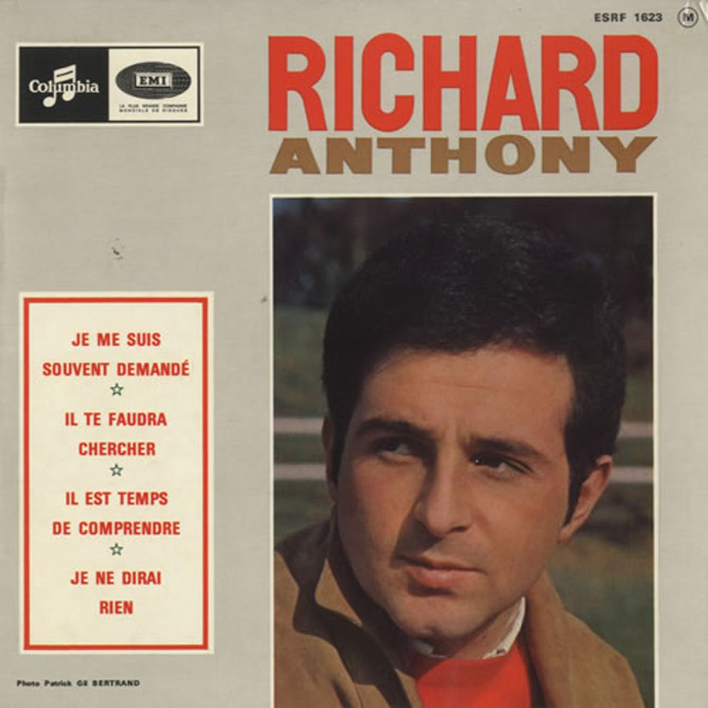 Richard Anthony Je Me Suis Souvent Demandé EP French 7" vinyl single (7 inch record / 45) ESRF1623