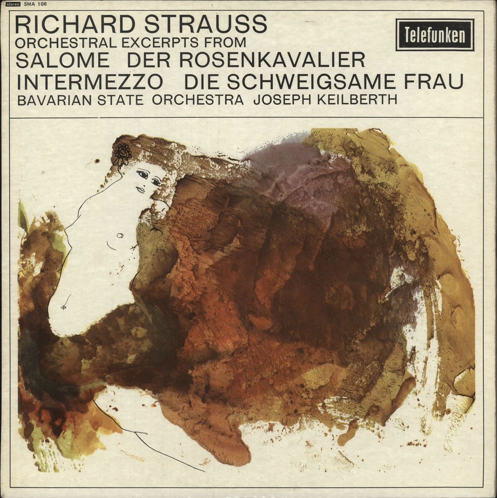 Richard Strauss Srauss: Salome, Rosenkavalier, Intermezzo, Die Schweigsame Frau UK vinyl LP album (LP record) SMA106