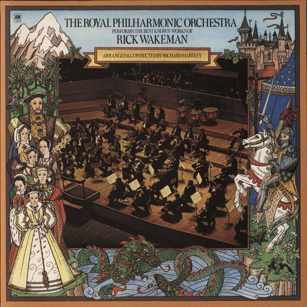 Rick Wakeman The Royal Philharmonic Orchestra Performs The Best Known Works Of Rick Wakeman UK vinyl LP album (LP record) AMLK68447