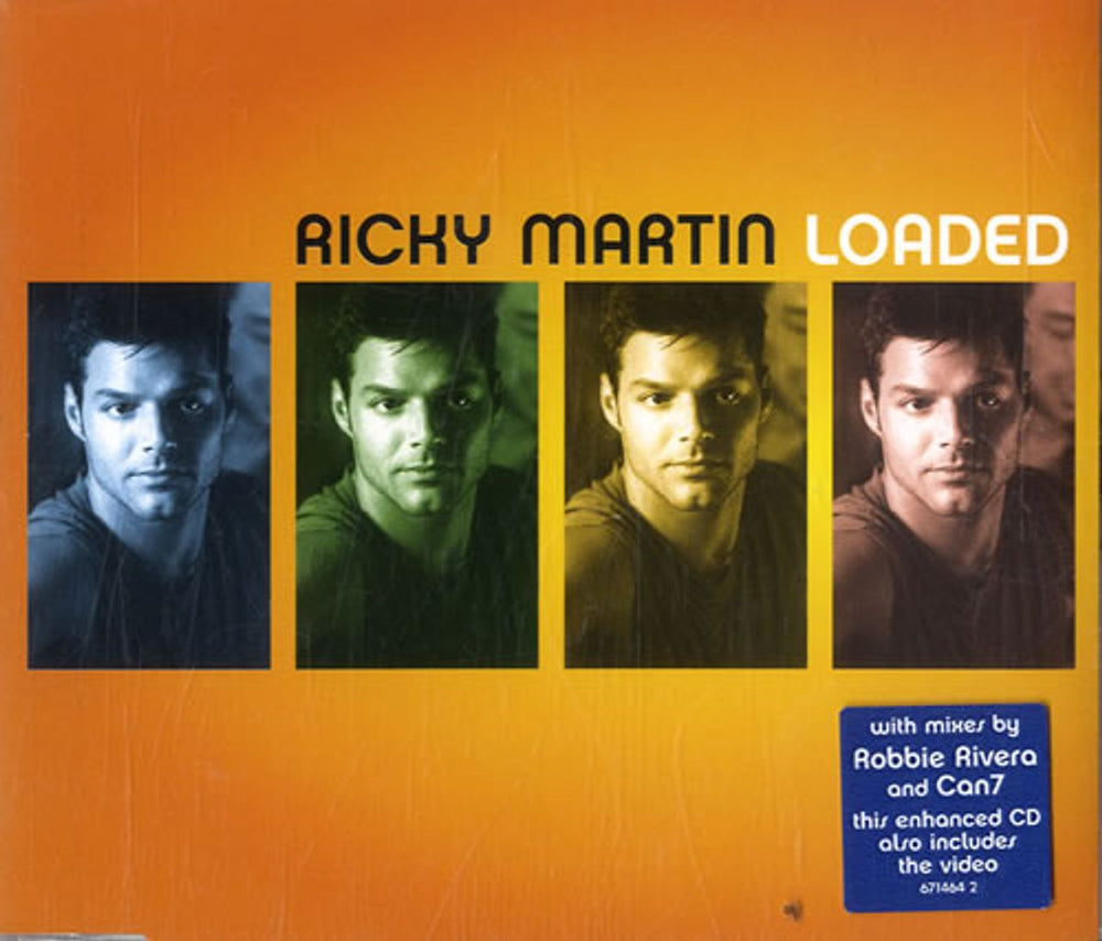 Ricky Martin Loaded Dutch CD single (CD5 / 5") 6714642