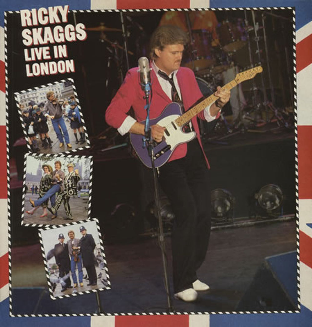 Ricky Skaggs Live In London UK vinyl LP album (LP record) 26618