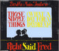 Right Said Fred Those Simple Things UK CD single (CD5 / 5") CDSNOG4