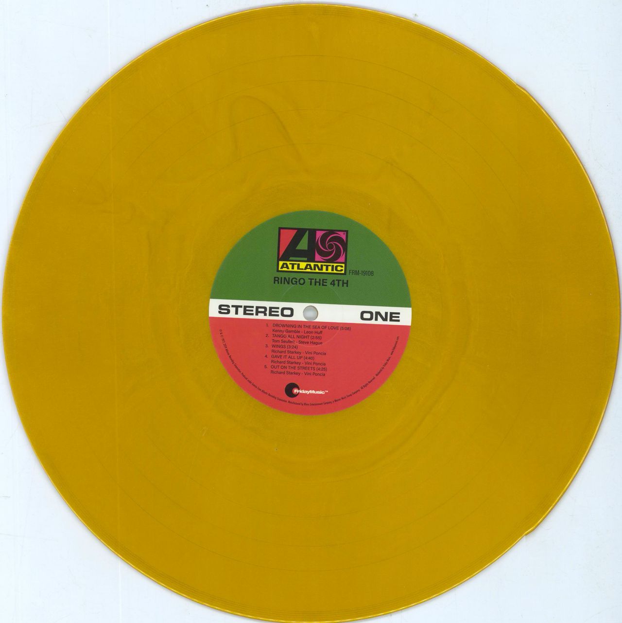 Ringo Starr Ringo The 4th: Remastered - 180gram Gold Vinyl US