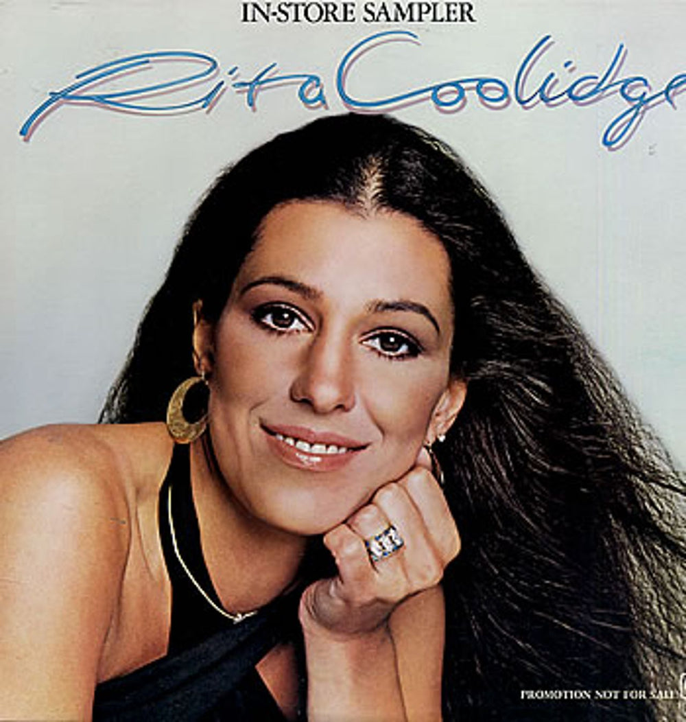 Rita Coolidge In-Store Sampler US Promo vinyl LP album (LP record) SP8432