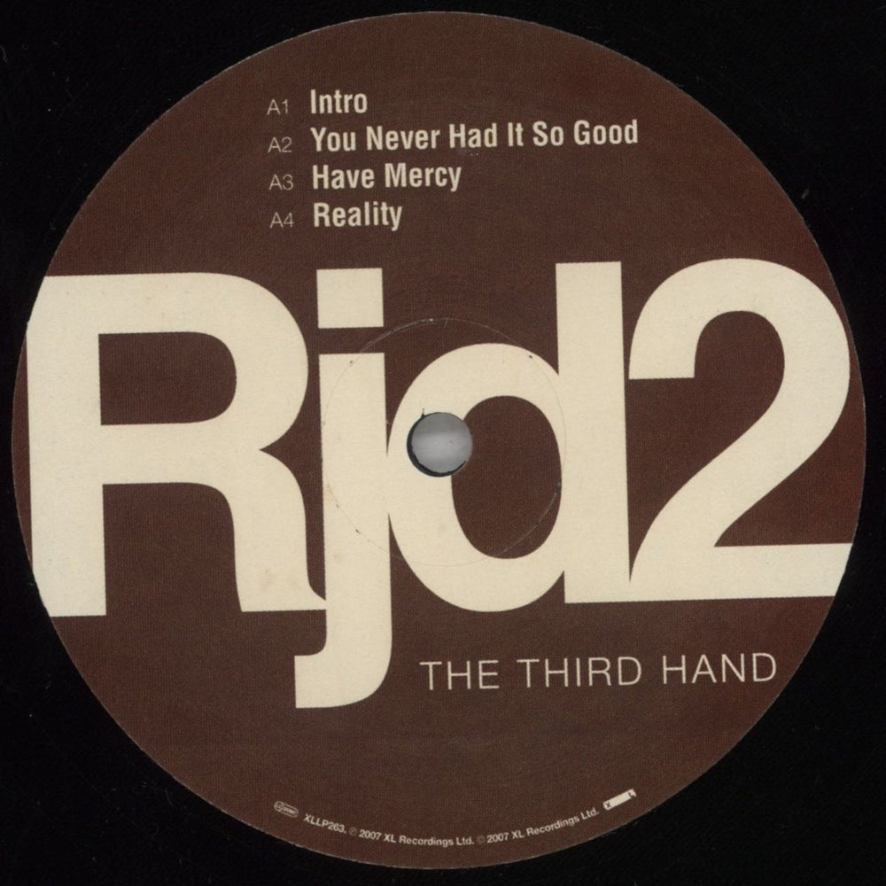 Rjd2 The Third Hand US 2-LP vinyl record set (Double LP Album) RQ32LTH826231