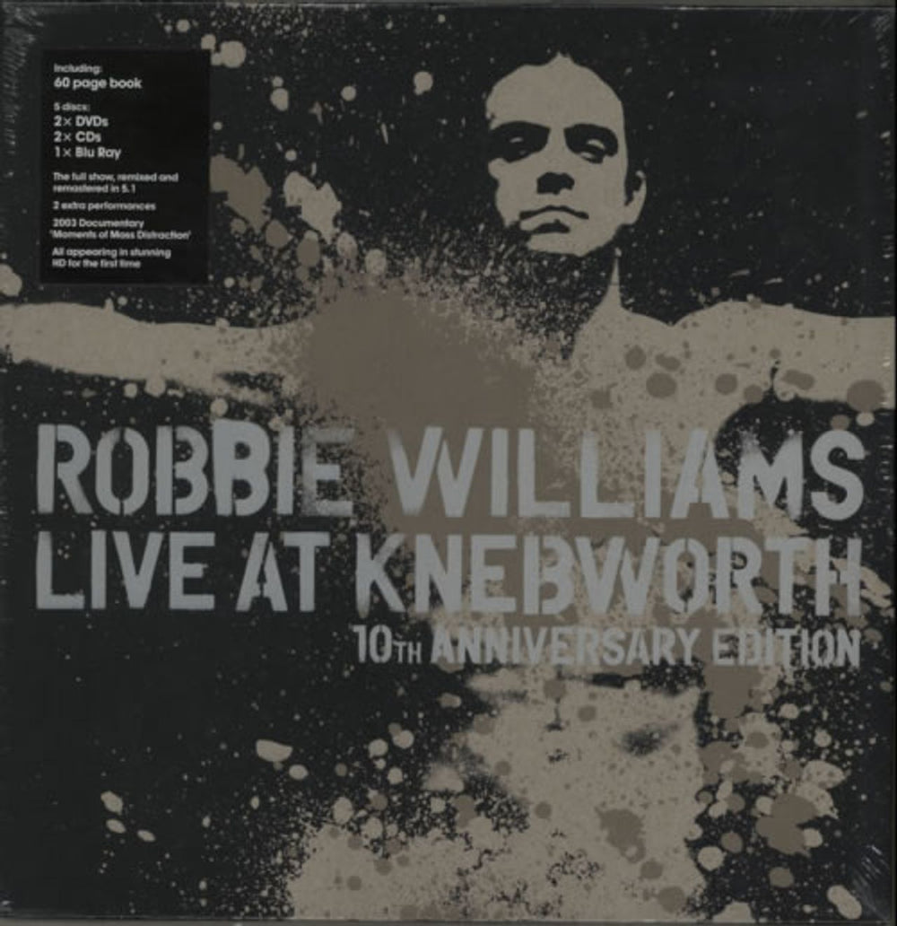Robbie Williams Live At Knebworth UK box set 602537433681