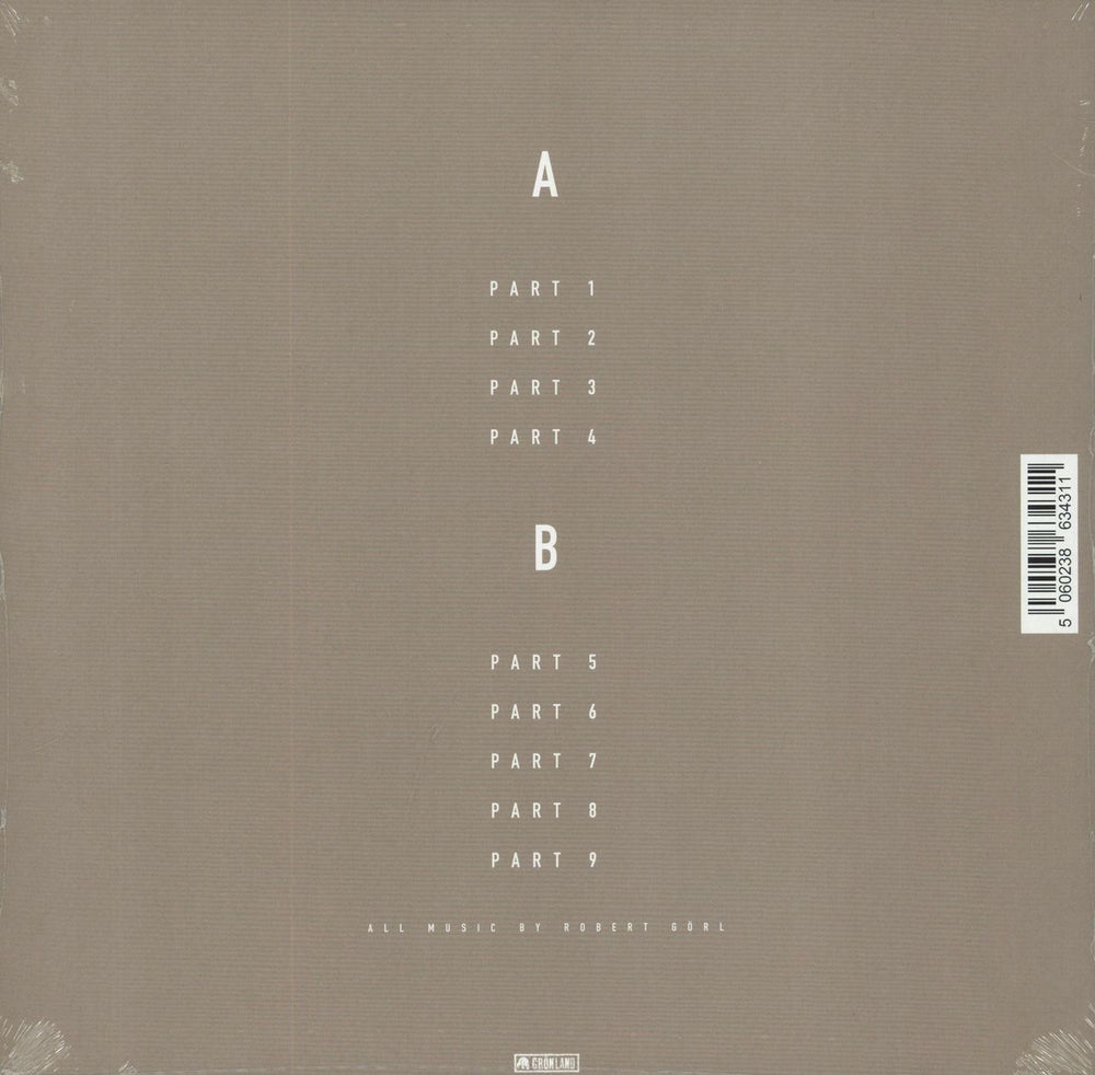 Robert Gorl The Paris Tapes - RSD18 - Sealed German vinyl LP album (LP record) 5060238634311