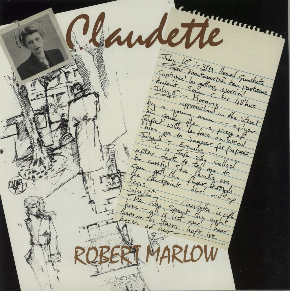 Robert Marlow Claudette UK 7" vinyl single (7 inch record / 45) 7REST4