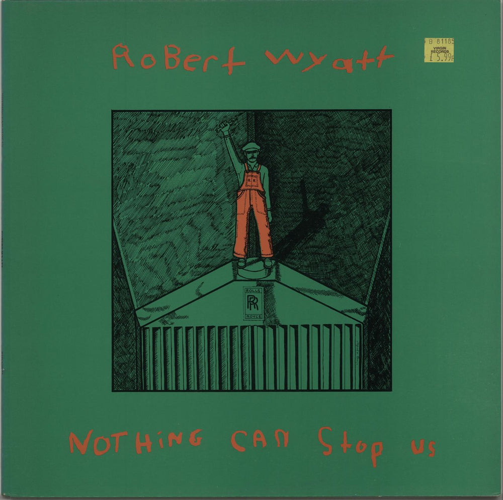 Robert Wyatt Nothing Can Stop Us UK vinyl LP album (LP record) ROUGH35