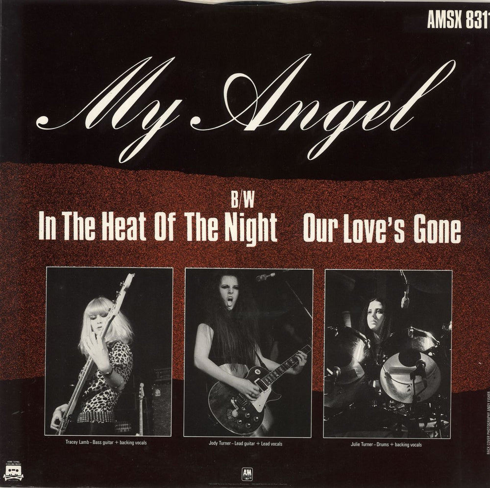 Rock Goddess My Angel UK 12" vinyl single (12 inch record / Maxi-single)