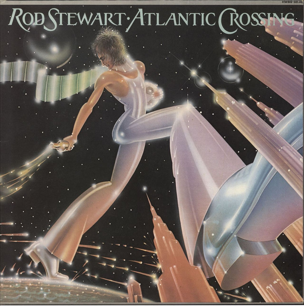 Rod Stewart Atlantic Crossing Spanish vinyl LP album (LP record) HWBS321-95