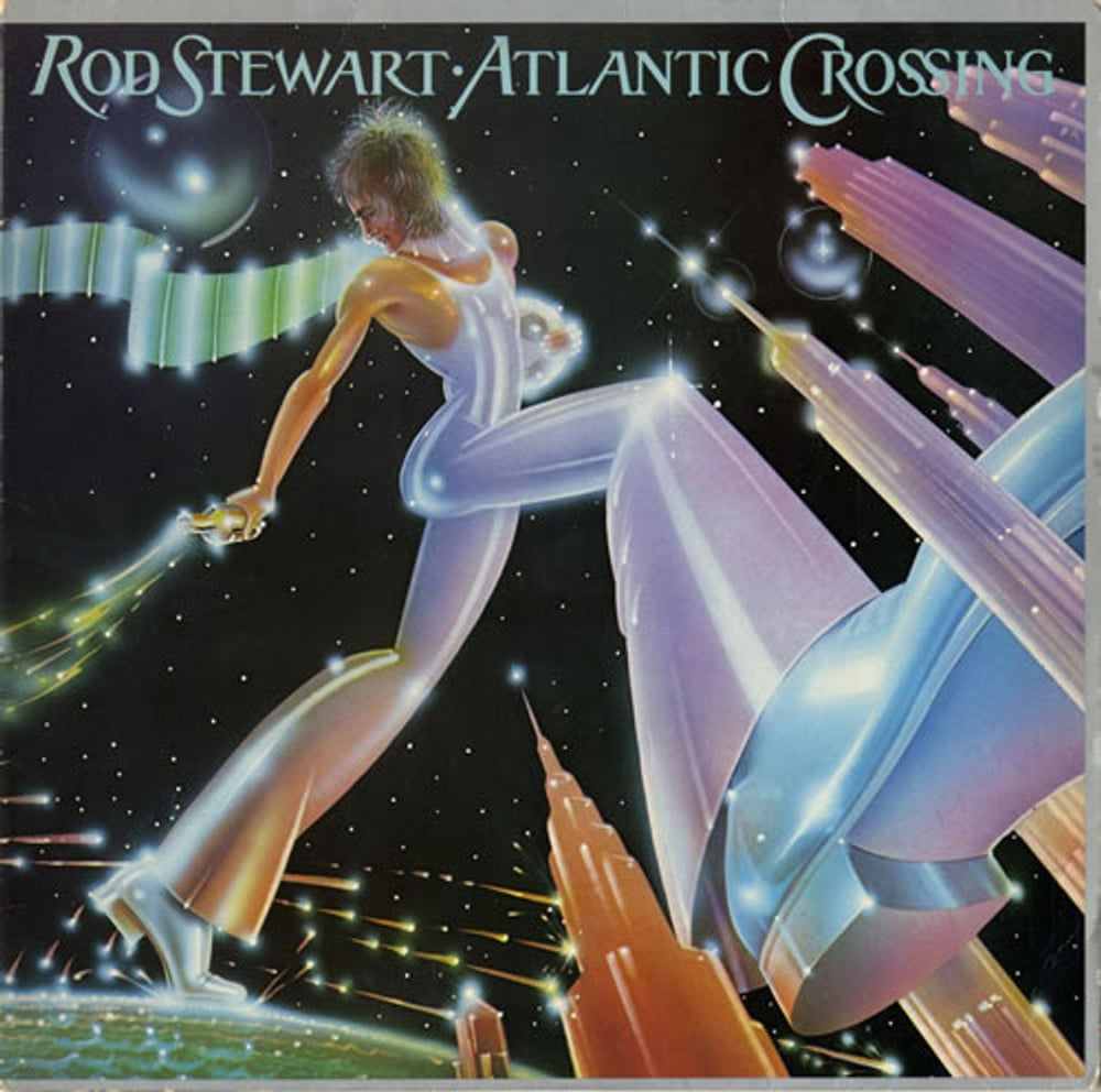 Rod Stewart Atlantic Crossing UK vinyl LP album (LP record) RVLP4