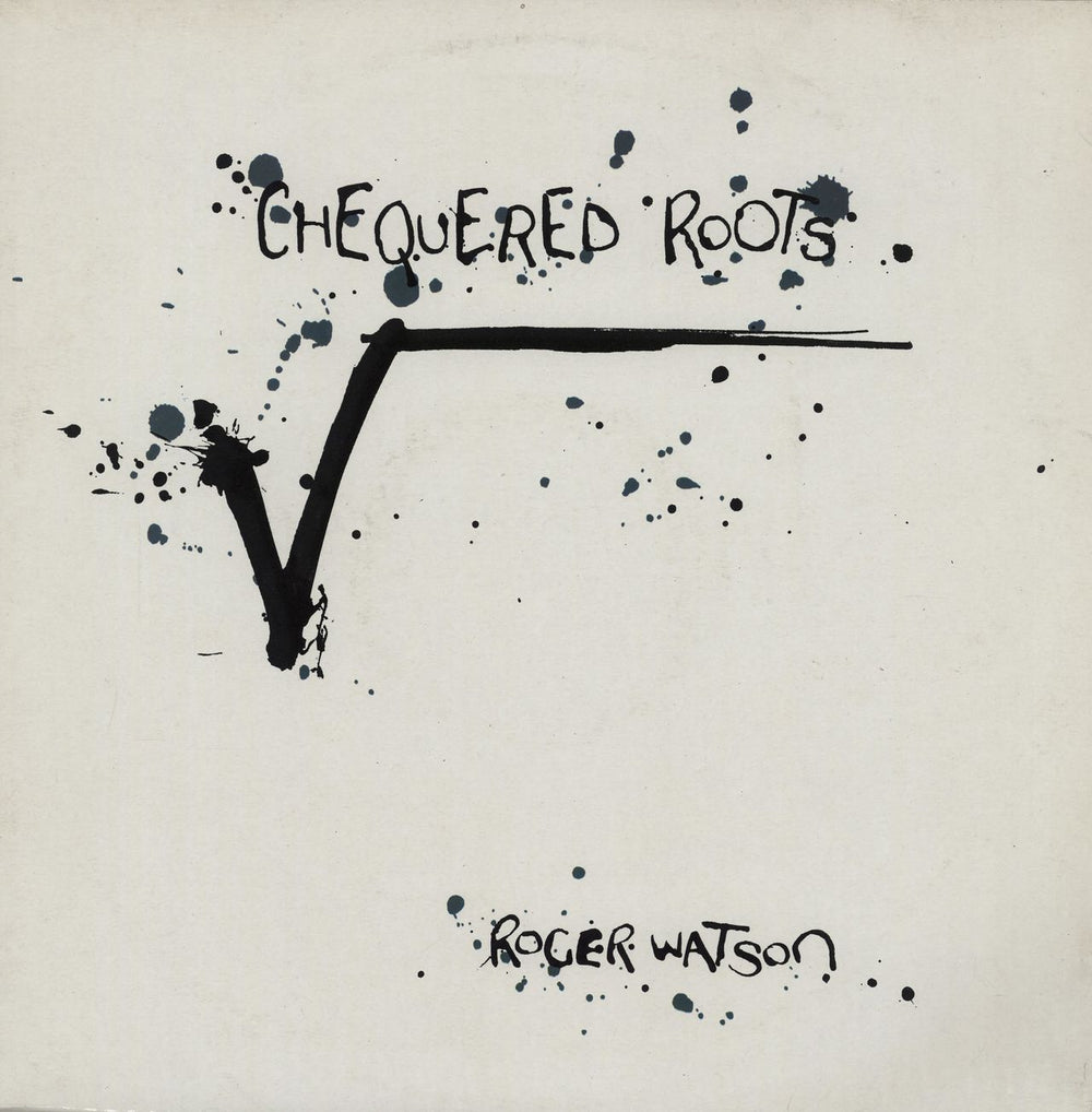 Roger Watson Chequered Roots UK vinyl LP album (LP record) PLR078