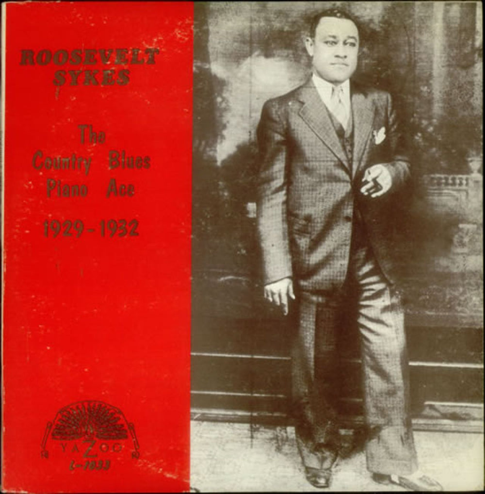 Roosevelt Sykes The Country Blues Piano Ace - 1929-1932 US vinyl LP album (LP record) L-1033