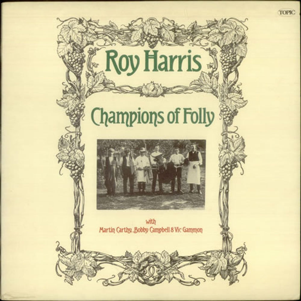 Roy Harris Champions Of Folly UK vinyl LP album (LP record) 12TS256