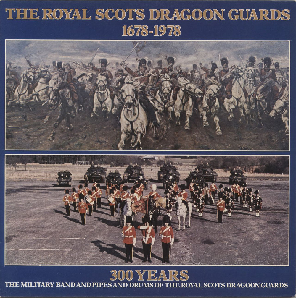 Royal Scots Dragoon Guards 300 Years UK vinyl LP album (LP record) PKLH5571