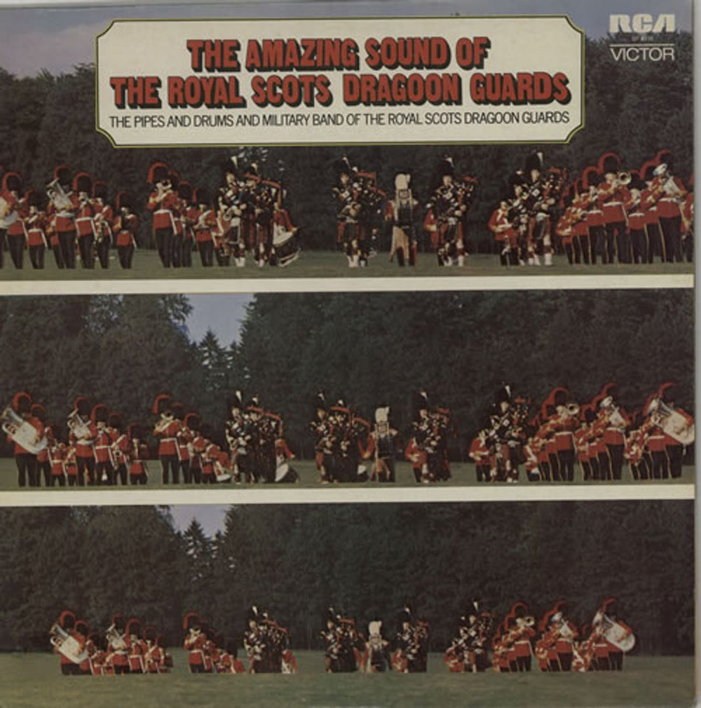 Royal Scots Dragoon Guards The Amazing Sound Of The Royal Scots Dragoon Guards UK vinyl LP album (LP record) SF8310