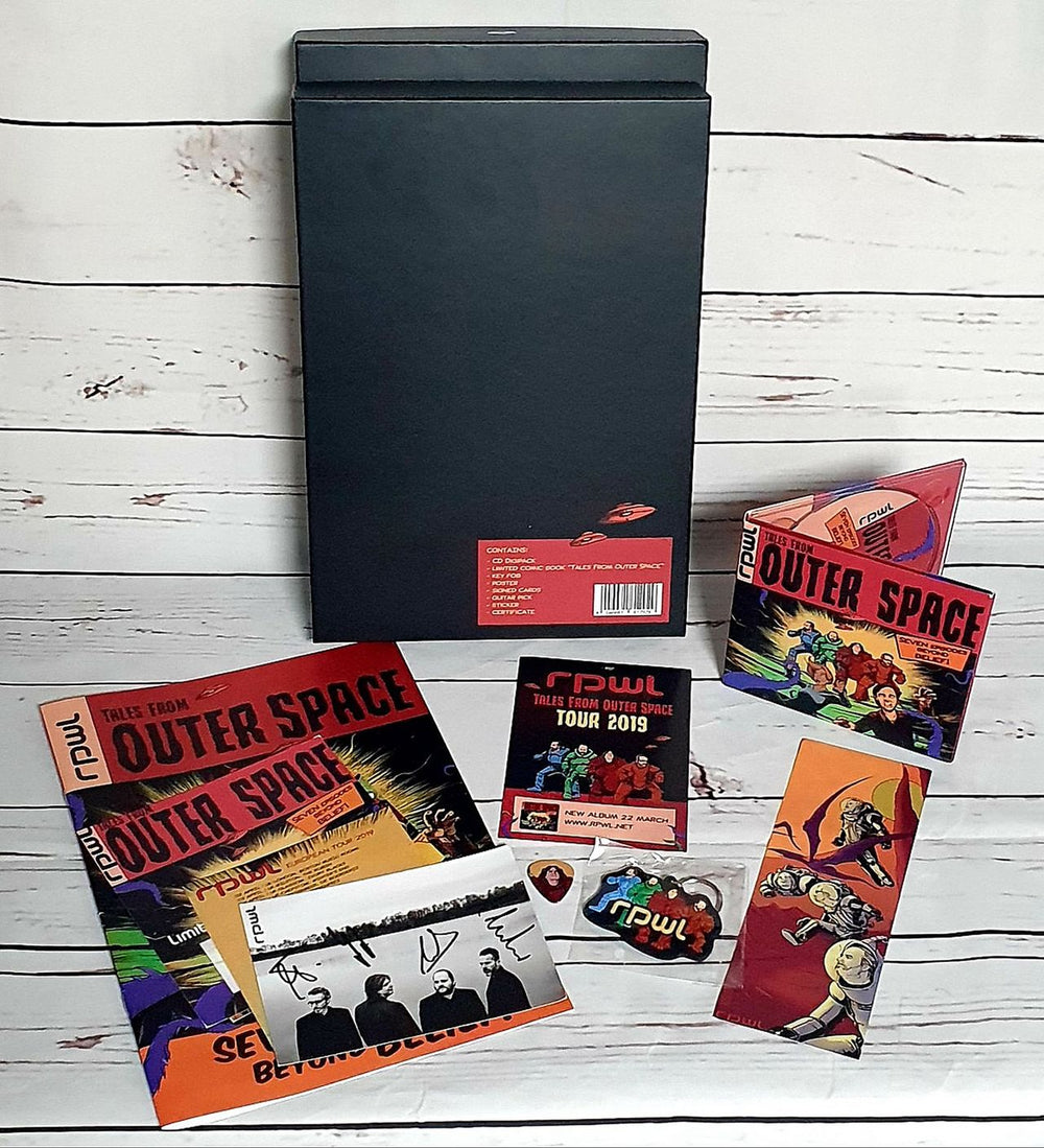 RPWL Tales From Outer Space German CD Single Box Set 168CXTA752231