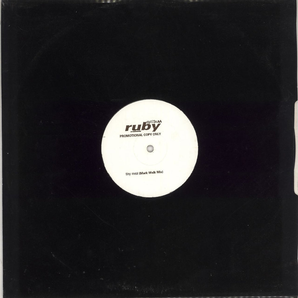 Ruby Tiny Meat (Remixes) UK 12" vinyl single (12 inch record / Maxi-single)