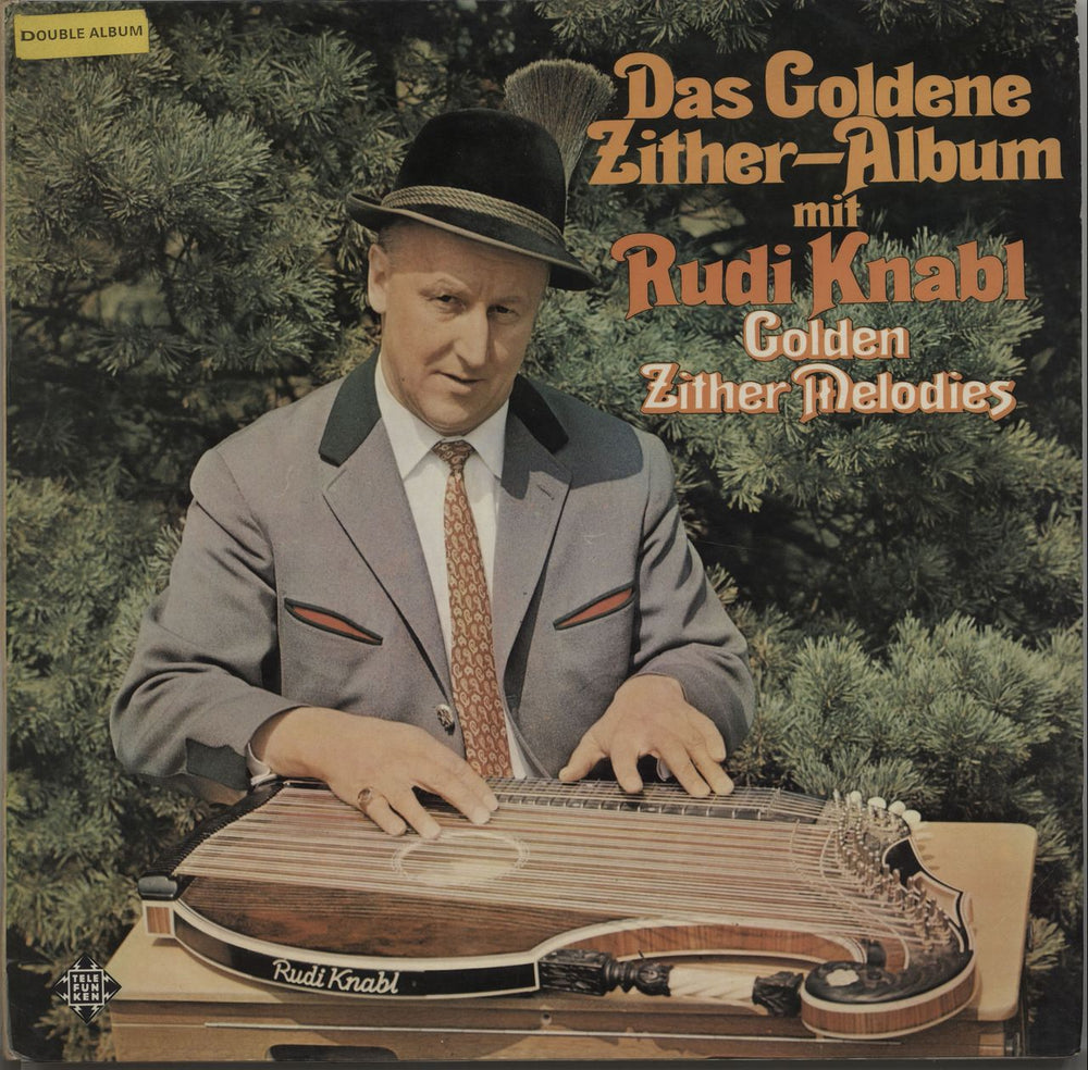 Rudi Knabl Das Goldene Zither-Album German 2-LP vinyl record set (Double LP Album) TS3161/1-2