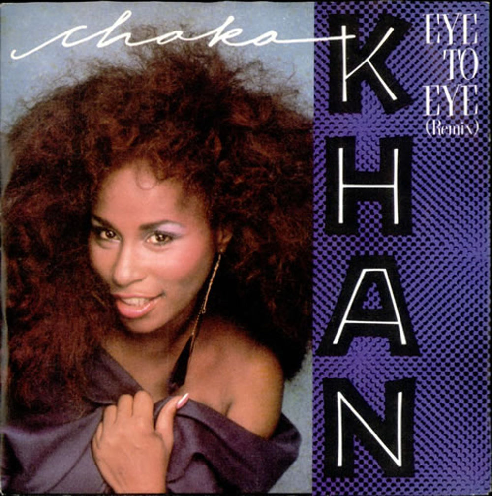 Rufus & Chaka Khan Eye To Eye UK 7" vinyl single (7 inch record / 45) W9009